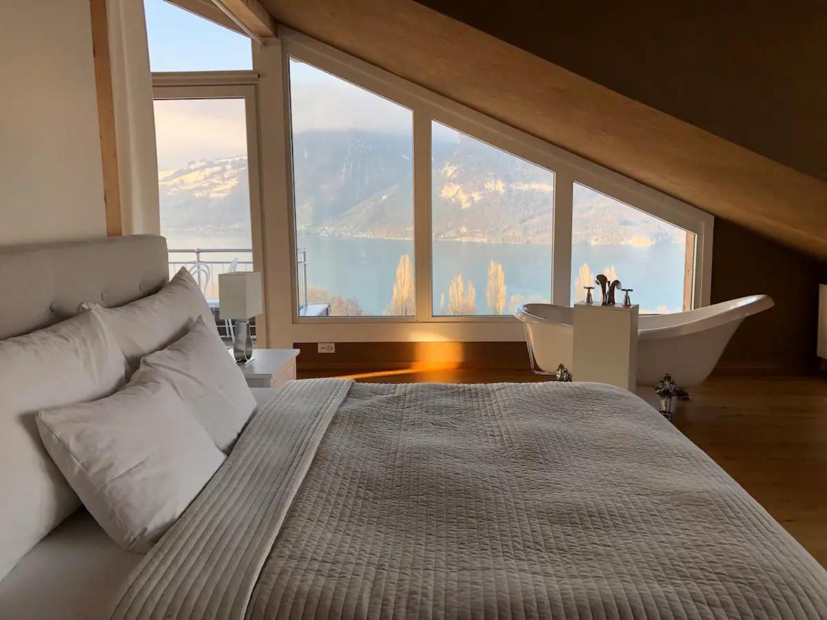 Lakeview Gem Krattigen Dış mekan fotoğraf