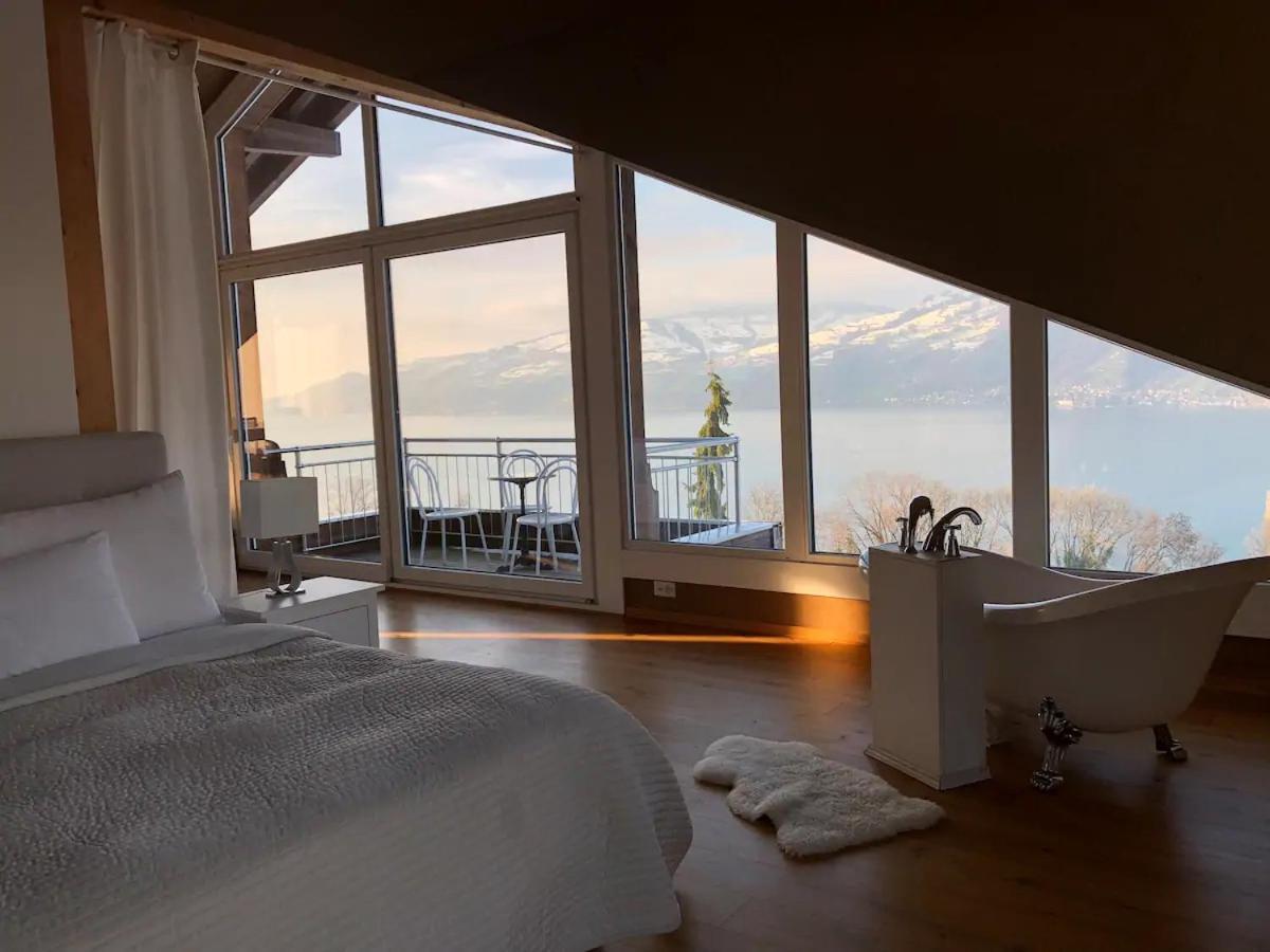 Lakeview Gem Krattigen Dış mekan fotoğraf
